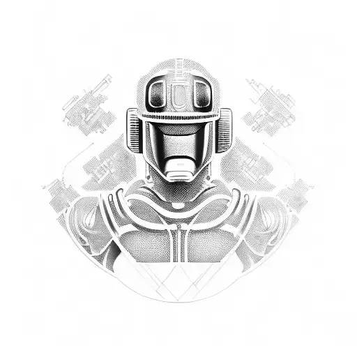RoboCop tattoo design idea