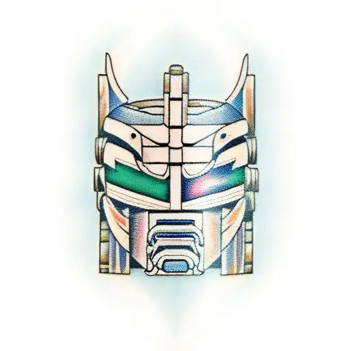 optimus Prime says Always tattoo design idea