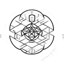 Valknut Symbol tattoo design idea