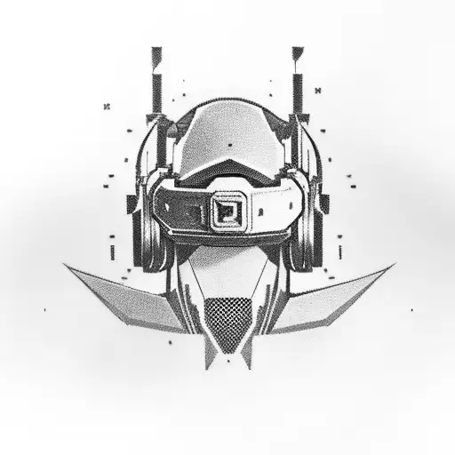 the video game called Overwatch tattoo design idea