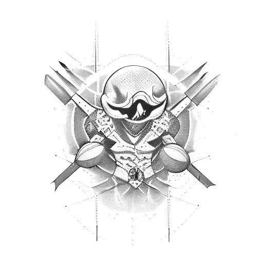 street basketball tattoo design idea