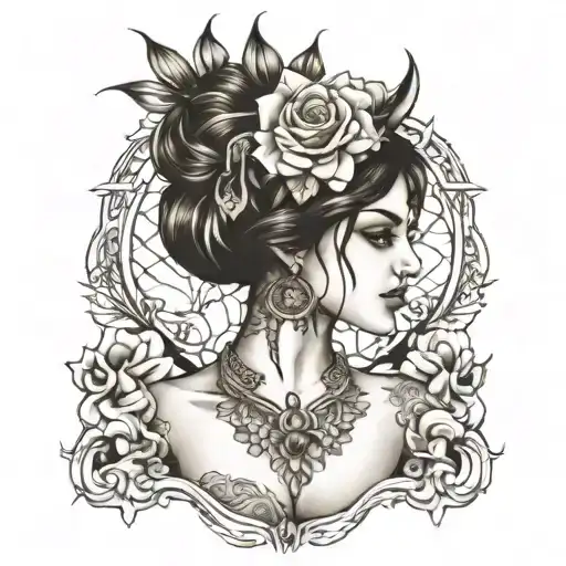 priyanka tattoo design idea