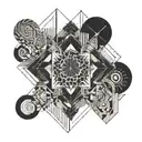 depression tattoo design idea