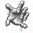 shaka hand sign with Whatever underneath tattoo design idea