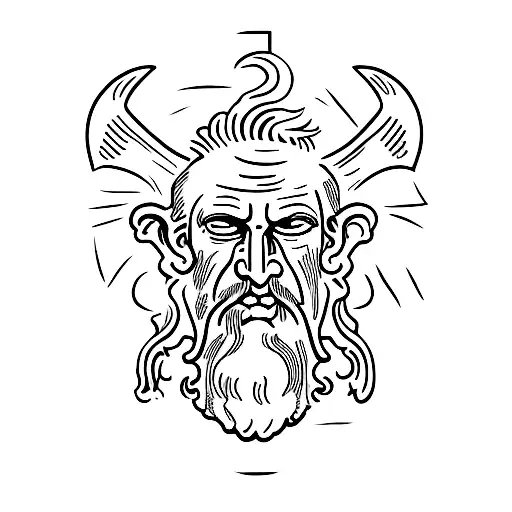 Milo of croton  tattoo design idea