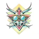 nerd tattoo design idea