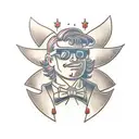 computer nerd tattoo design idea