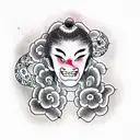 smile tattoo design idea