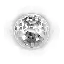 disco ball  tattoo design idea