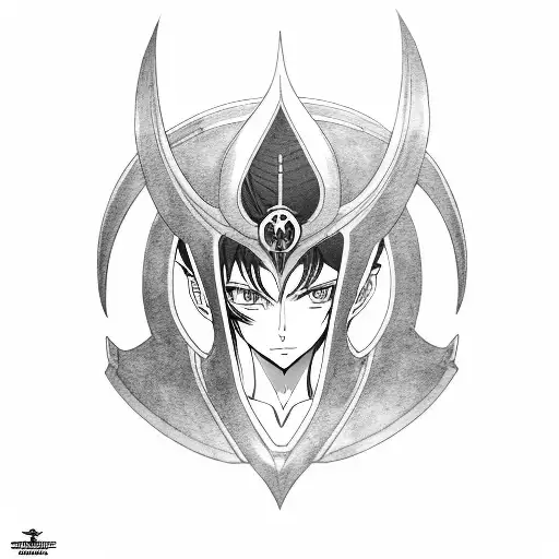 Geass gate (Code geass: Lelouch the rebilion)  tattoo design idea