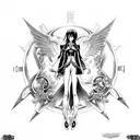 Geass gate (Code geass: Lelouch the rebilion)  tattoo design idea