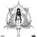 Geass gate (Code geass: Lelouch the rebilion)  tattoo design idea