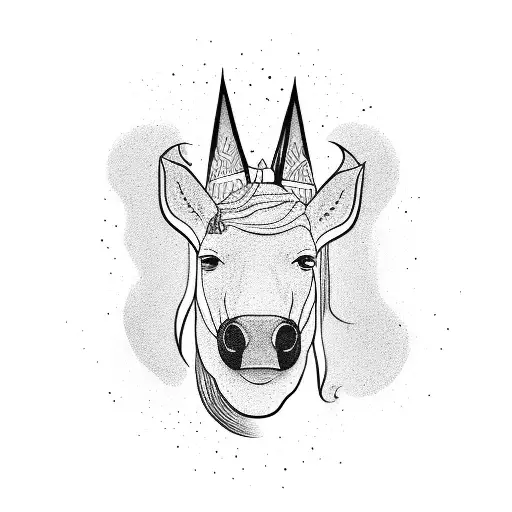 Bojack tattoo design idea