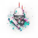 counter strike tattoo design idea