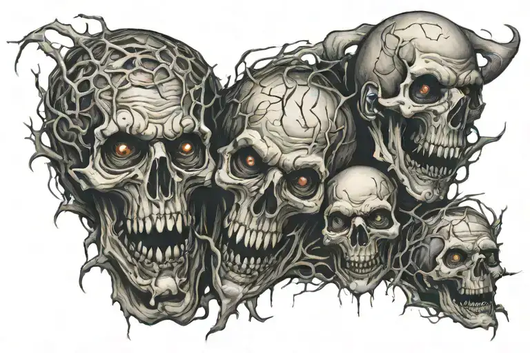 Crazy tattoo design idea