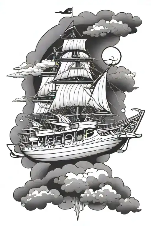 Ship, aeroplane, itachi uchiha tattoo design idea