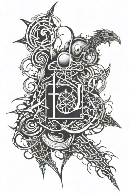 tool lyrics written tattoo design idea