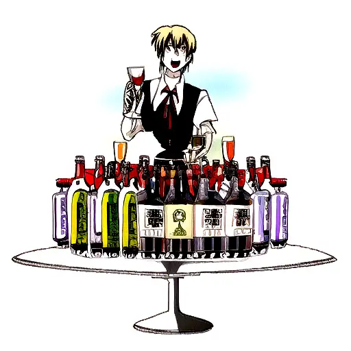 alcohol  tattoo design idea