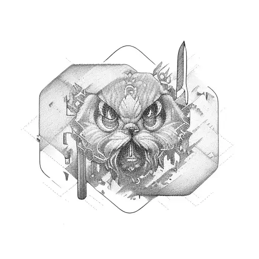 woodworking tools  tattoo design idea