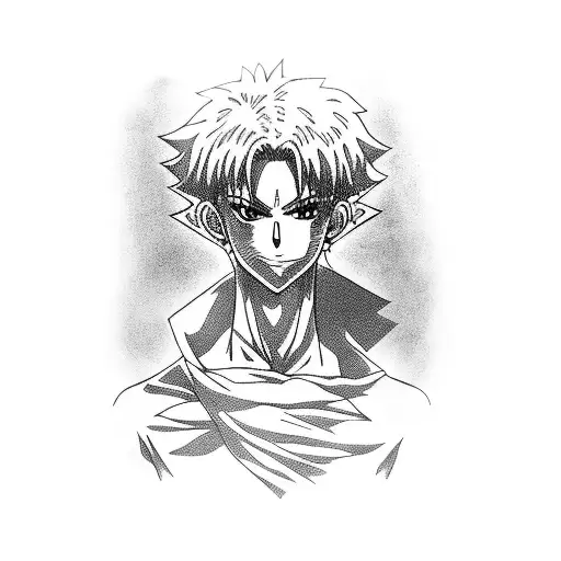 Hunter x Hunter hisoka tattoo design idea