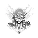 Hunter x Hunter hisoka tattoo design idea