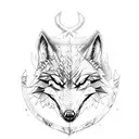 The witcher 3 wolf tattoo design idea