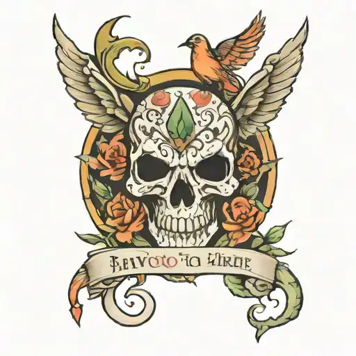 Among the things you don't have, I'm right there tattoo design idea