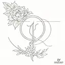 silence tattoo design idea