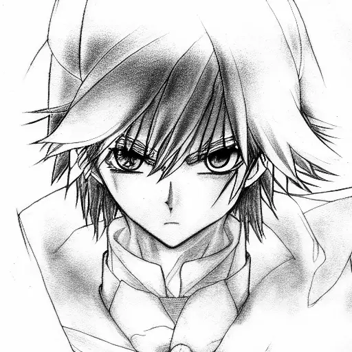 kurapika manga tattoo design idea