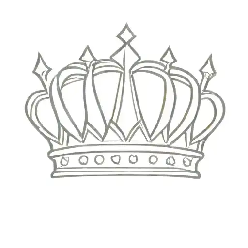 the cruel prince crown tattoo design idea