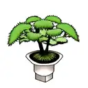 Fern Tree tattoo design idea