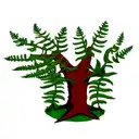 Fern Tree tattoo design idea