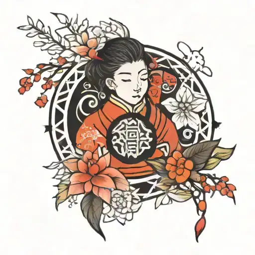 ikigai, level up, know your why, worthy  tattoo design idea