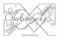 incorporate the date 01.16.23 into a sobriety tattoo tattoo design idea