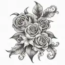 Matthew 6:34 tattoo design idea