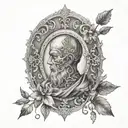 Matthew 6:34 tattoo design idea