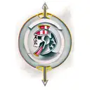 crusader tattoo design idea