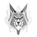 Anubis tattoo design idea