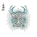taurus tattoo design idea