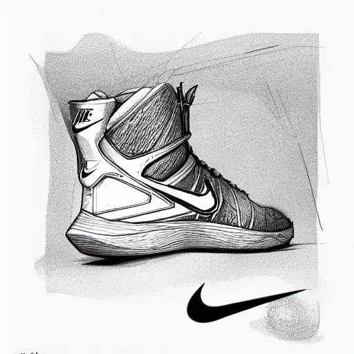 Nike weed tattoo design idea