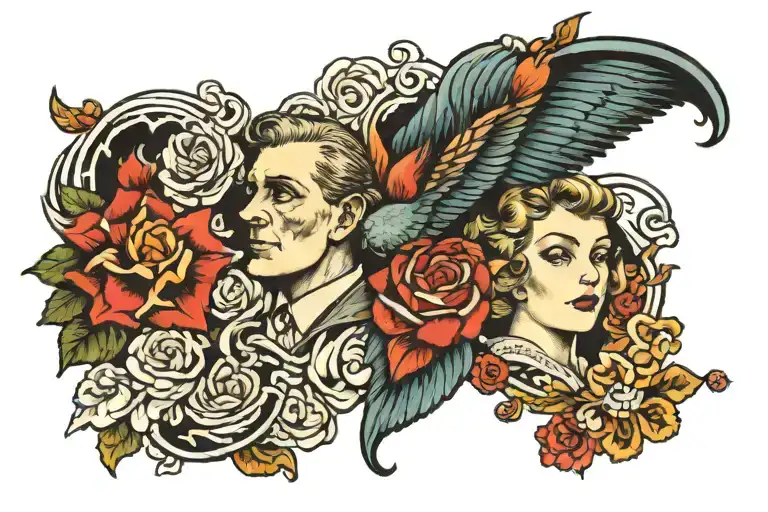 Cameo Johnson tattoo design idea