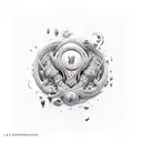 le passe fut turbulant mais nous reserve un futur brulant tattoo design idea