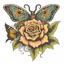be patient and wait for lord to act like tattoo design idea