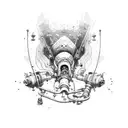 toxic tattoo design idea