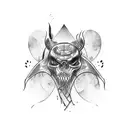 toxic tattoo design idea