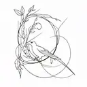 FLECHE AVANT BRAS tattoo design idea