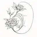 FLECHE AVANT BRAS tattoo design idea