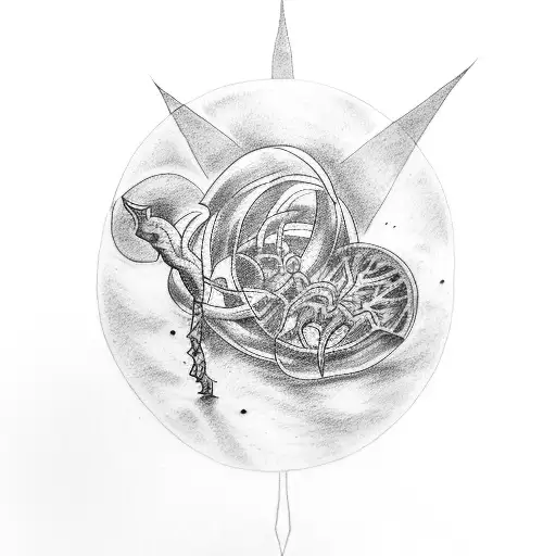 tattoo about loss, love, god, and growth tattoo design idea