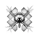Chrollo spider tattoo tattoo design idea