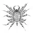 Chrollo spider tattoo tattoo design idea